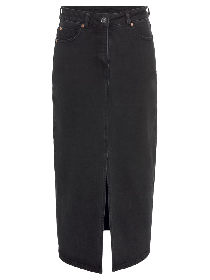 Buffalo Jeansrock in black washed günstig kaufen