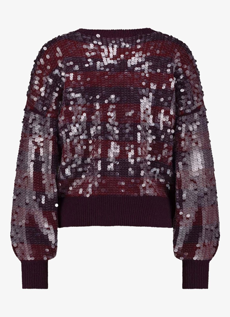 Sweter Lilly w paski i cekiny od Studio Anneloes