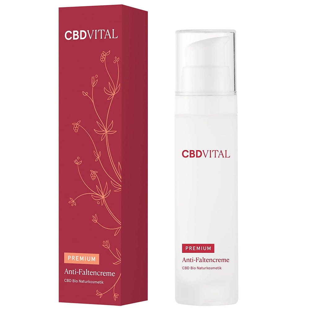 CBD VITAL Anti-Faltencreme 50 ml
