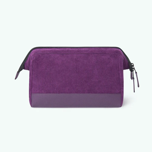 Nancy purple toiletry bag