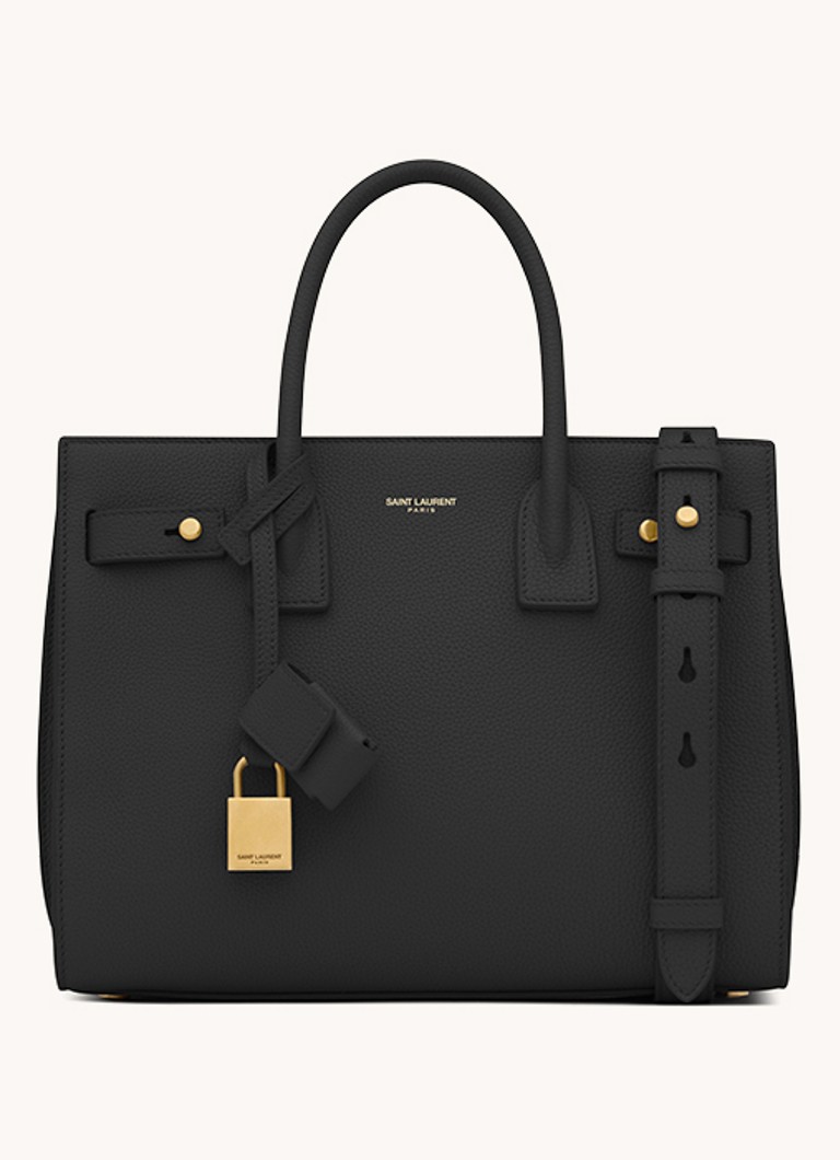 Geantă Saint Laurent Sac De Jour din piele moale de vițel pentru bebeluși