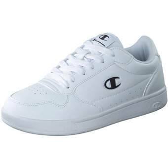 Champion New Court Low Sneaker in weiß
