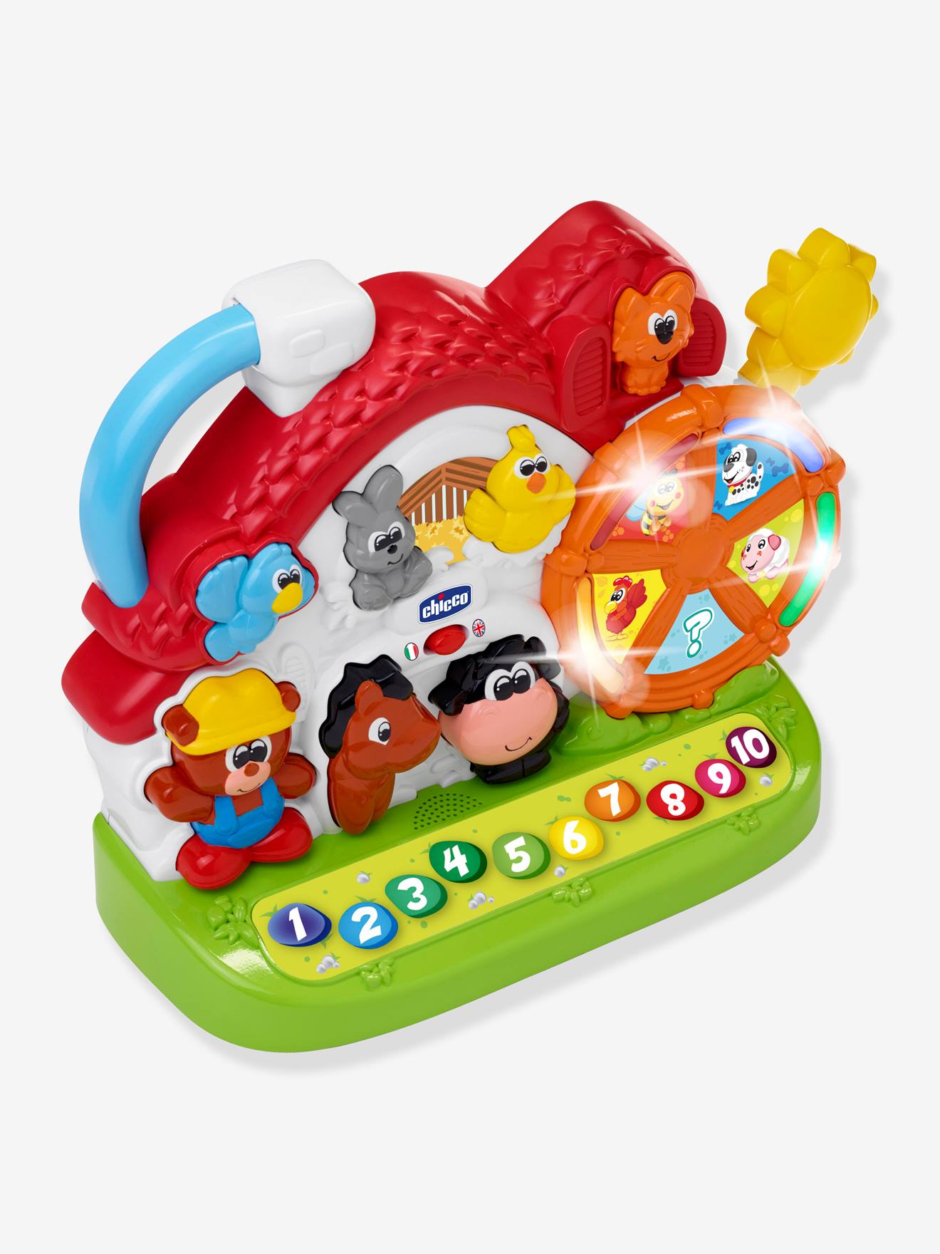 Ma Ferme Educative Bilingue CHICCO rouge