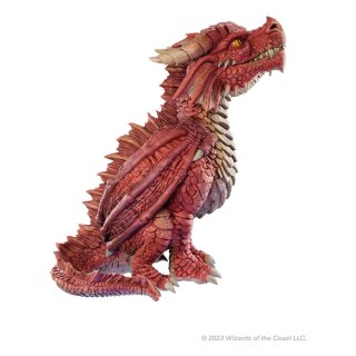 D&D Replicas of the Realms: Life-Size Schaumgummi-Figur - Red Dragon Wyrmling
