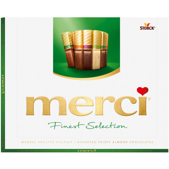 Merci Finest Selection Mandel Knusper Vielfalt 250G