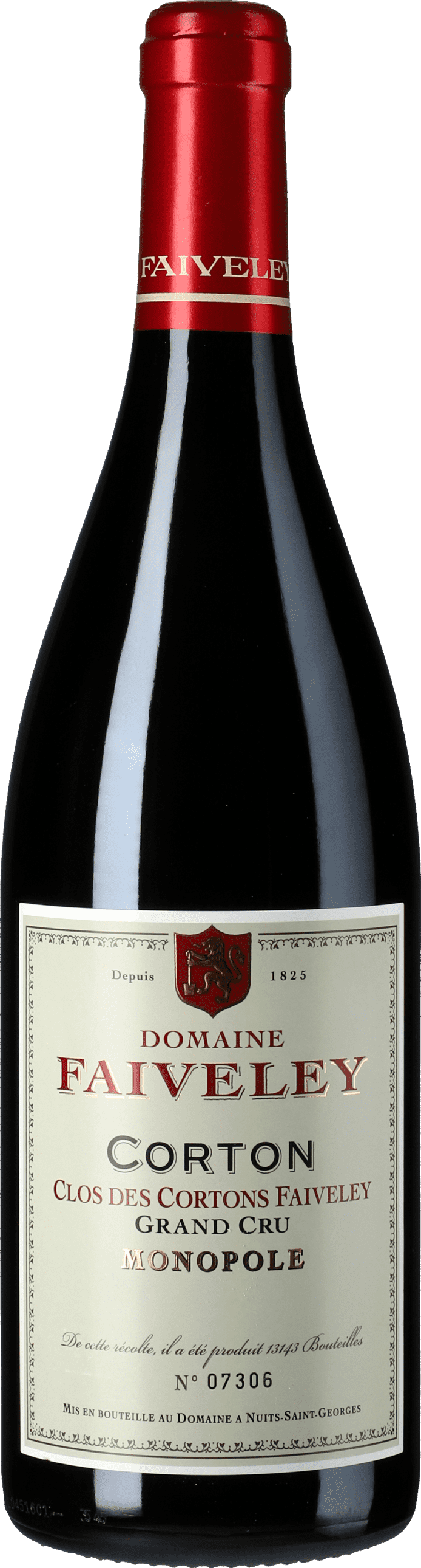 Domaine Faiveley: Corton Grand Cru Clos des Cortons Faiveley Monopole 2018