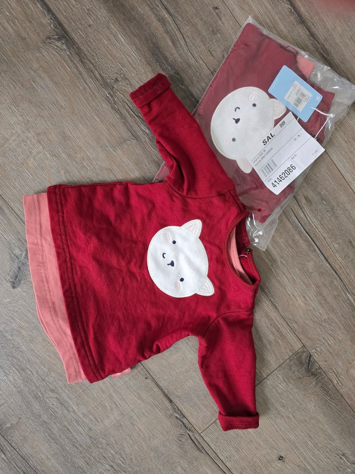 Sterntaler Longsleeve in Rot günstig kaufen 56