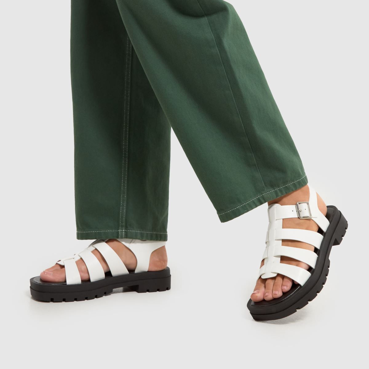 Schuh – Tobin – Vita, grova gladiatorsandaler