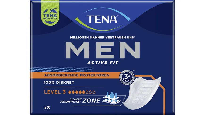 TENA MEN Active Fit Level 3 Inkontinenzeinlagen