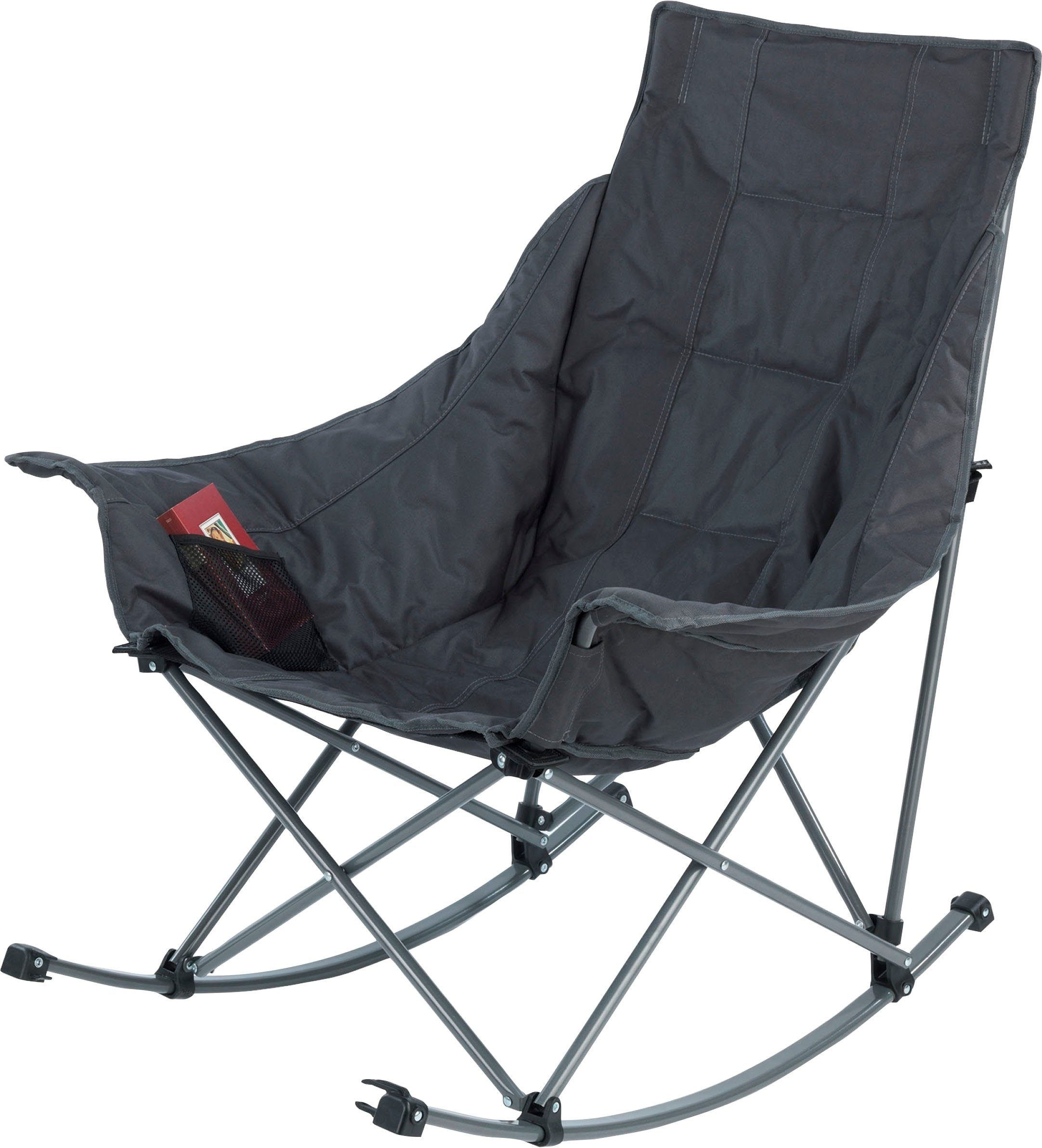 Maximex Campingstuhl Falt-Schaukelstuhl, für drinnen & draußen