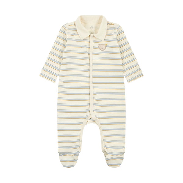Strampler langarm, beige für Jungs