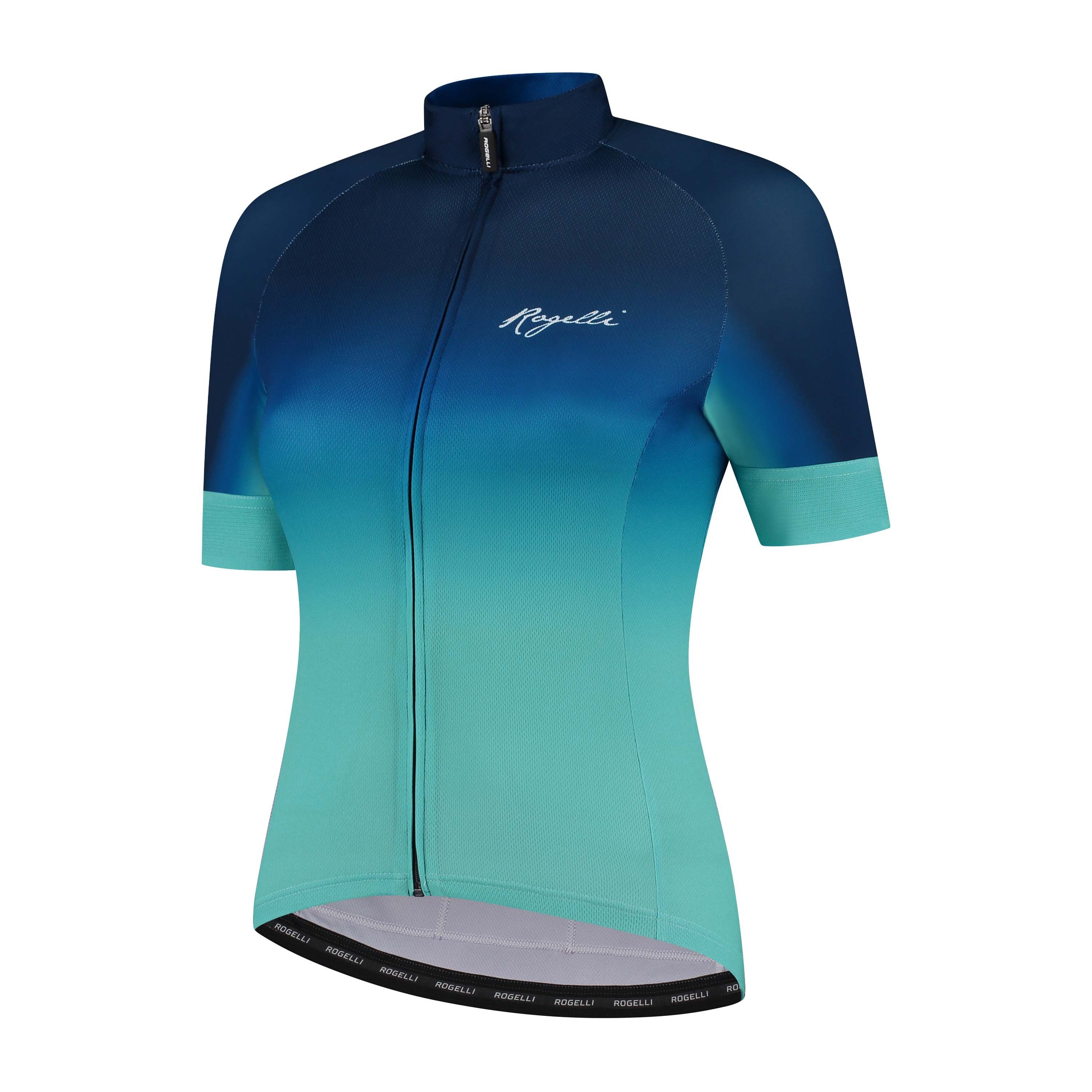 Rogelli Dream Türkis/Blau Damen Radtrikot Kurzarm