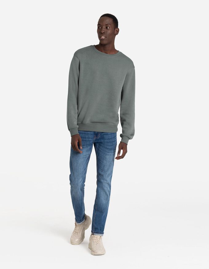 Sweatshirt - Rippbündchen