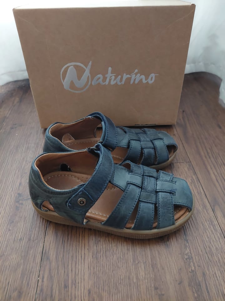Naturino Leder-Halbsandalen in Dunkelblau günstig kaufen 29