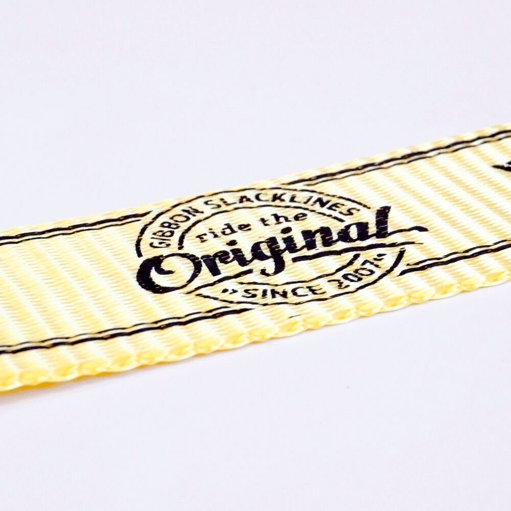 Gibbon Slackline Slackline Classic Line, Hochwertige und langlebige Slackline mit einfacher Bedienung