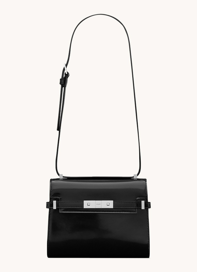 Saint Laurent  Manhattan Mini schoudertas van kalfsleer