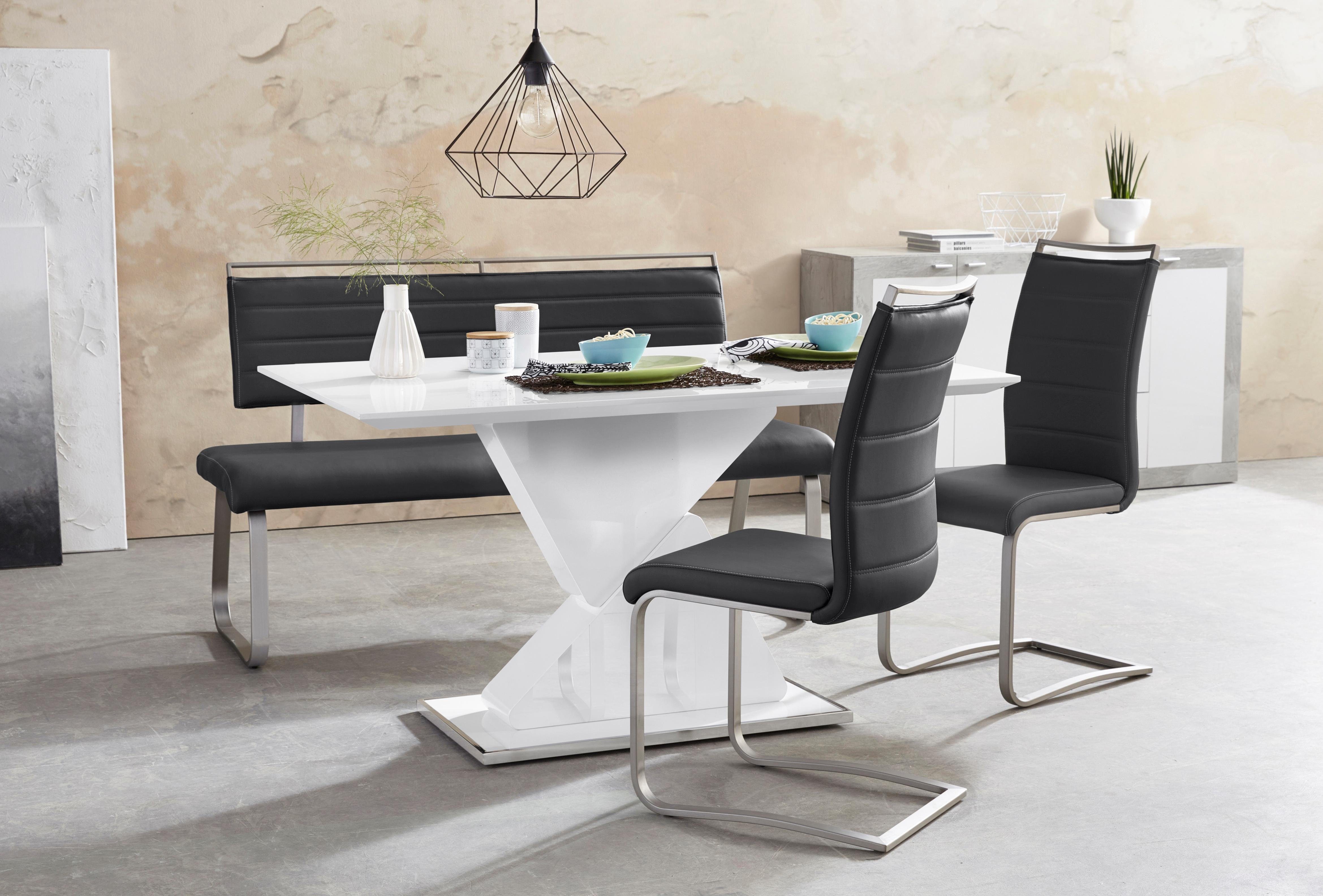 MCA furniture Freischwinger Pescara (Set, 2 St), Stuhl belastbar bis 120 Kg