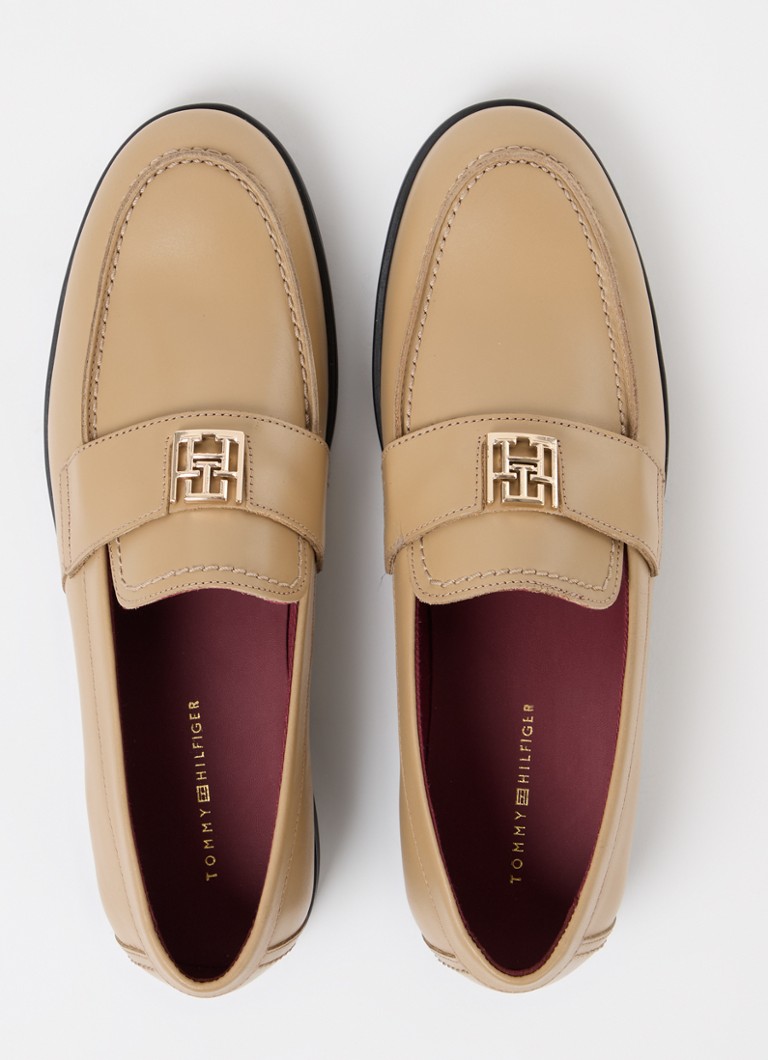 Mocassins de couro Tommy Hilfiger