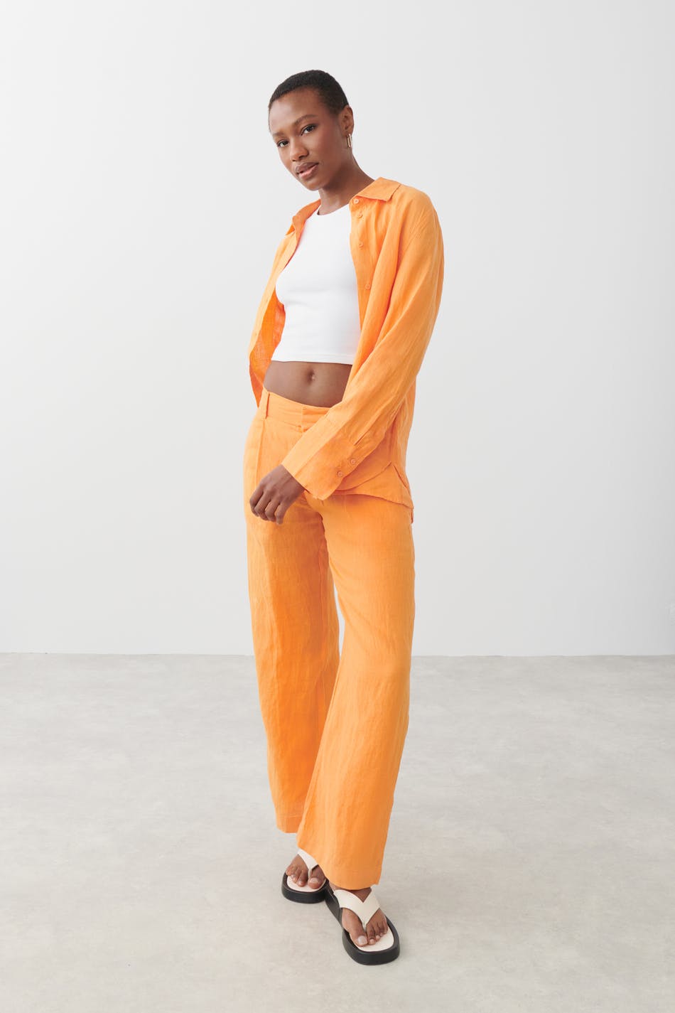 Linen trousers