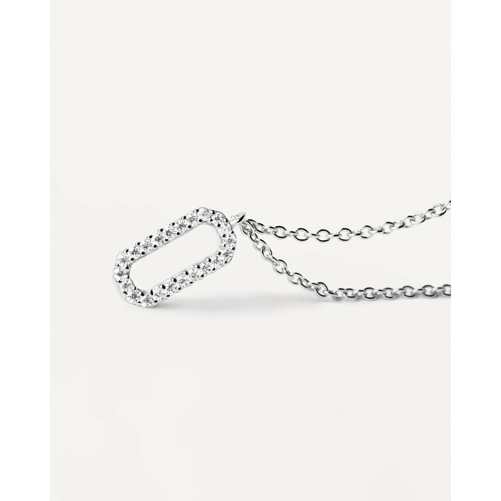 P D Paola Chaînette 925 Argent collier