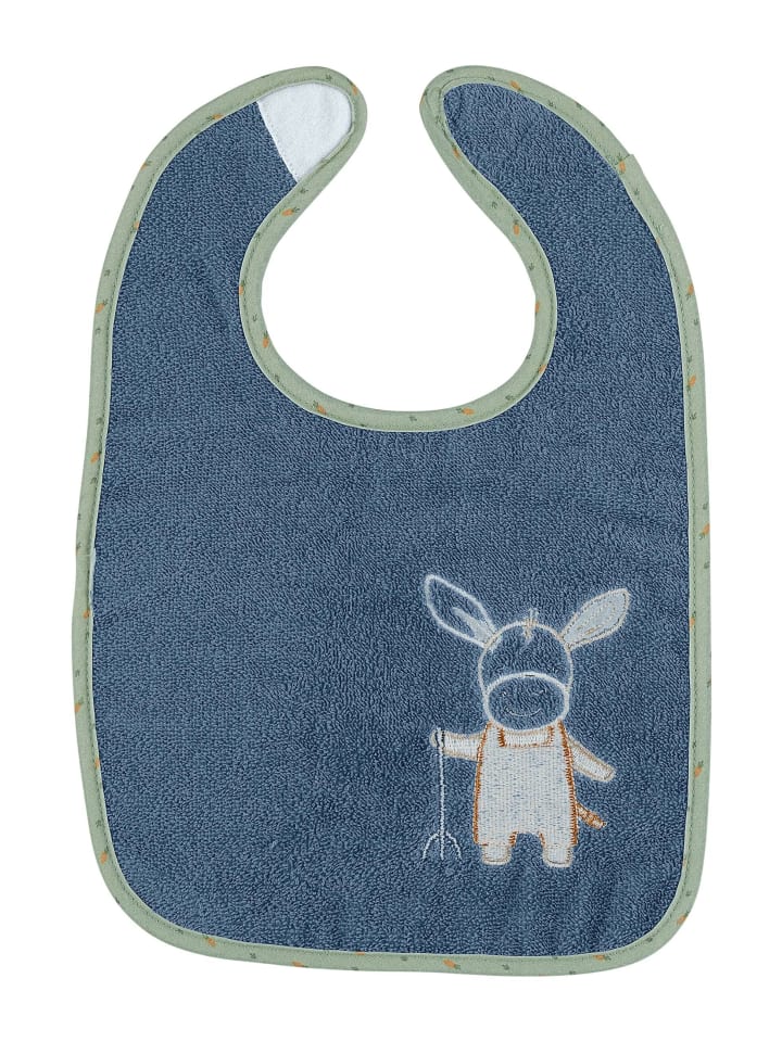 Sterntaler Klettlätzchen ESEL Emmilius in mittelblau günstig kaufen onesize