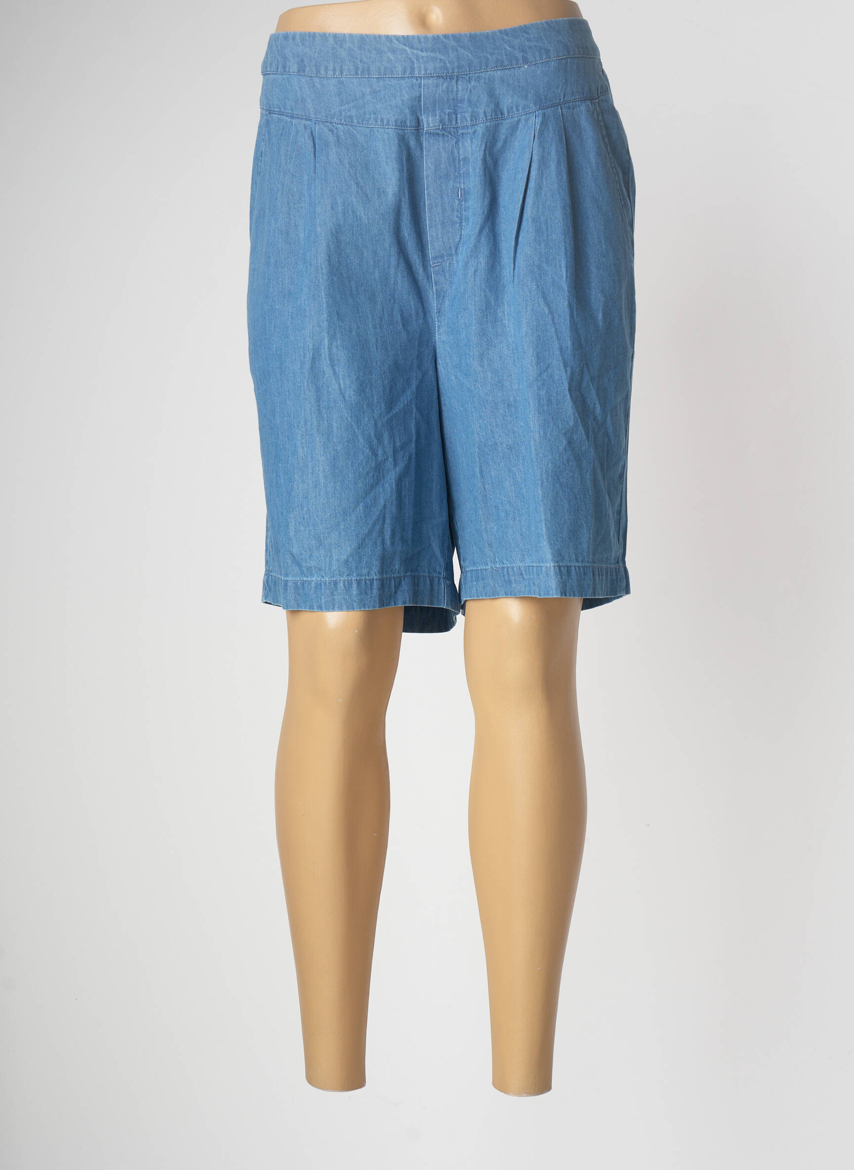 Cream Bermudas Femme couleur bleu