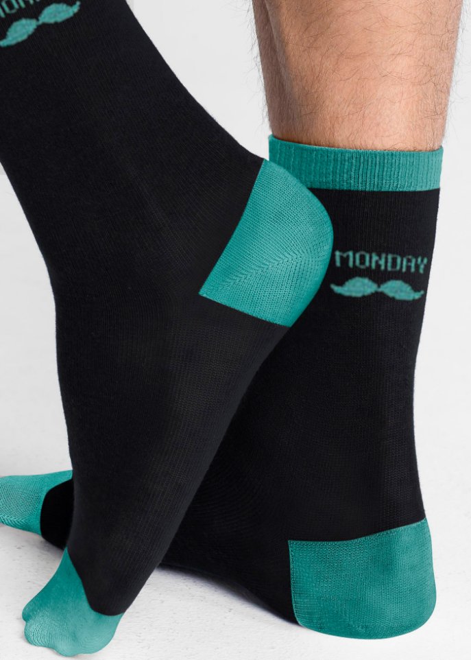 Socken Wochentage (7er Pack) mit Bio-Baumwolle