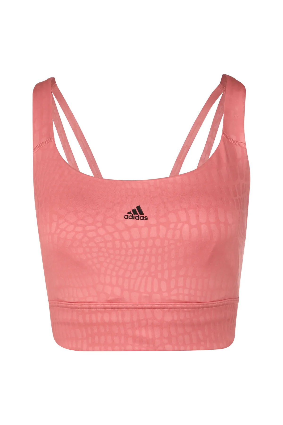 adidas  Sport-BH - Rosa - Strukturiert