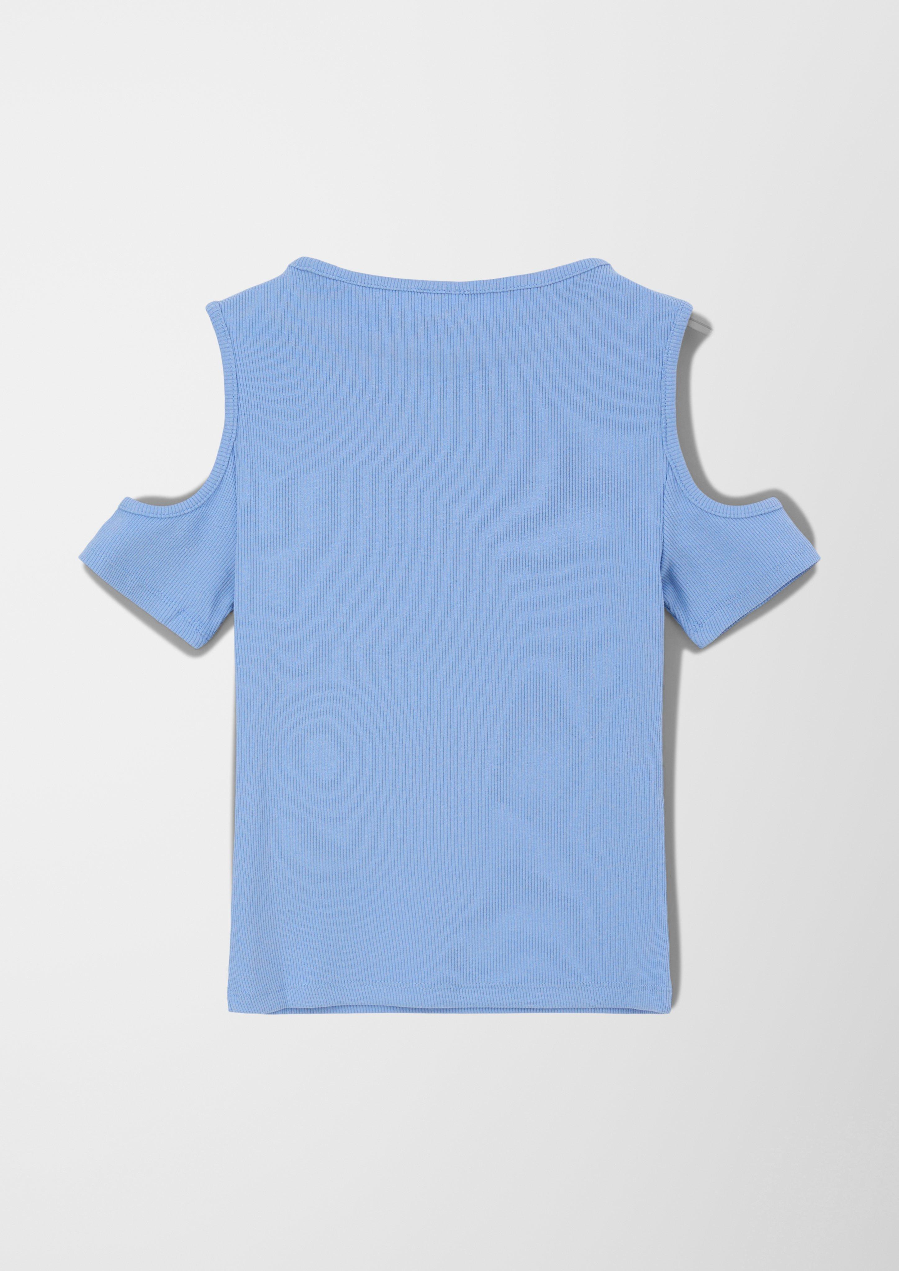 T-Shirt mit Cold Shoulder  2130471-5334