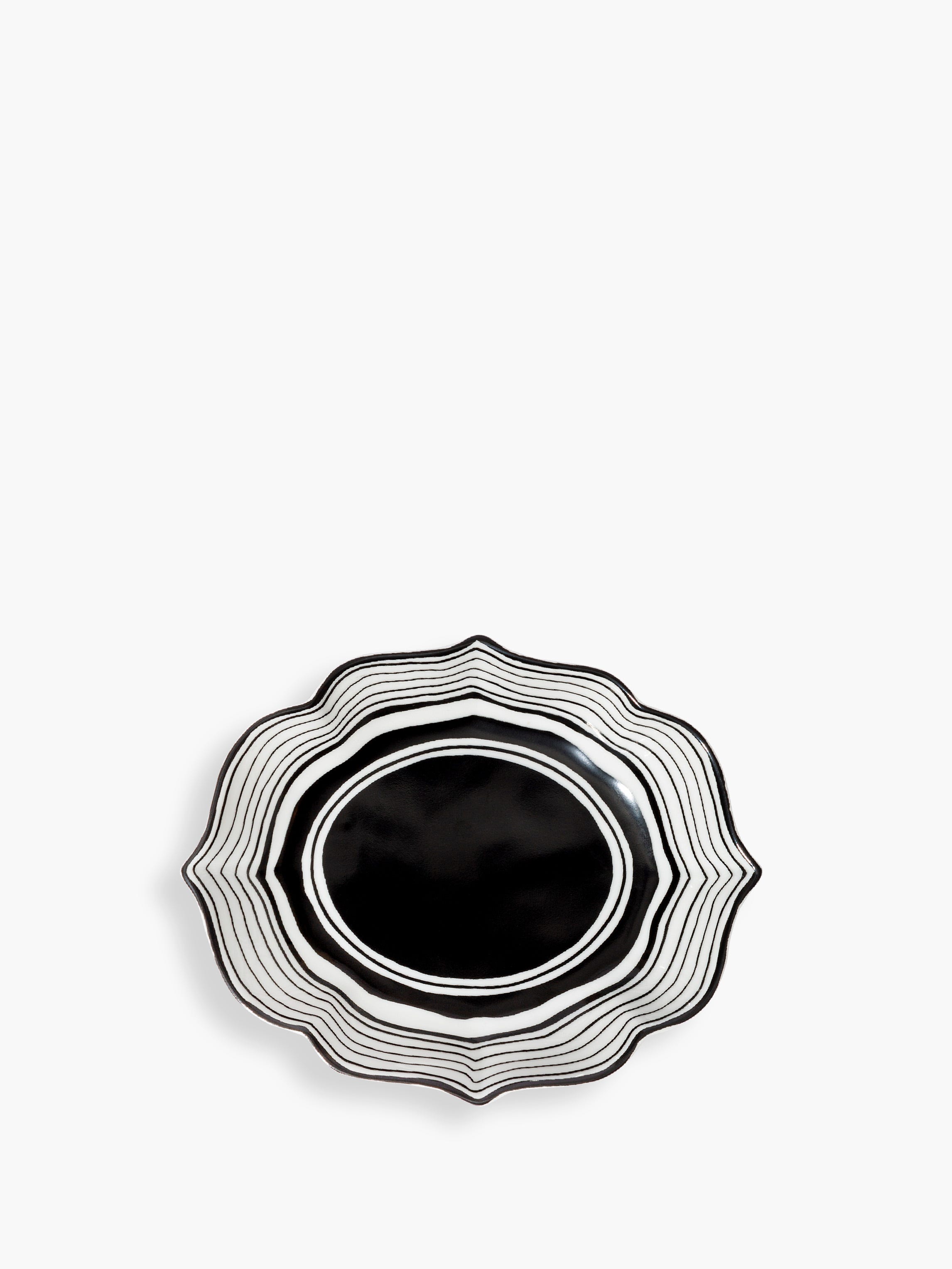Porte-savon - Ovale noir