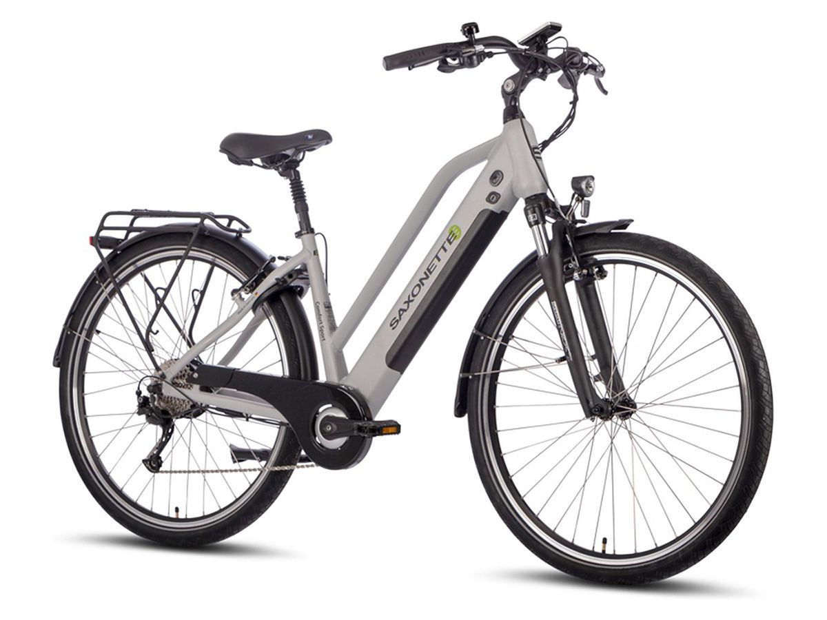 Saxonette Comfort Sport 50 cm 9 sp Elektro Damenrad
