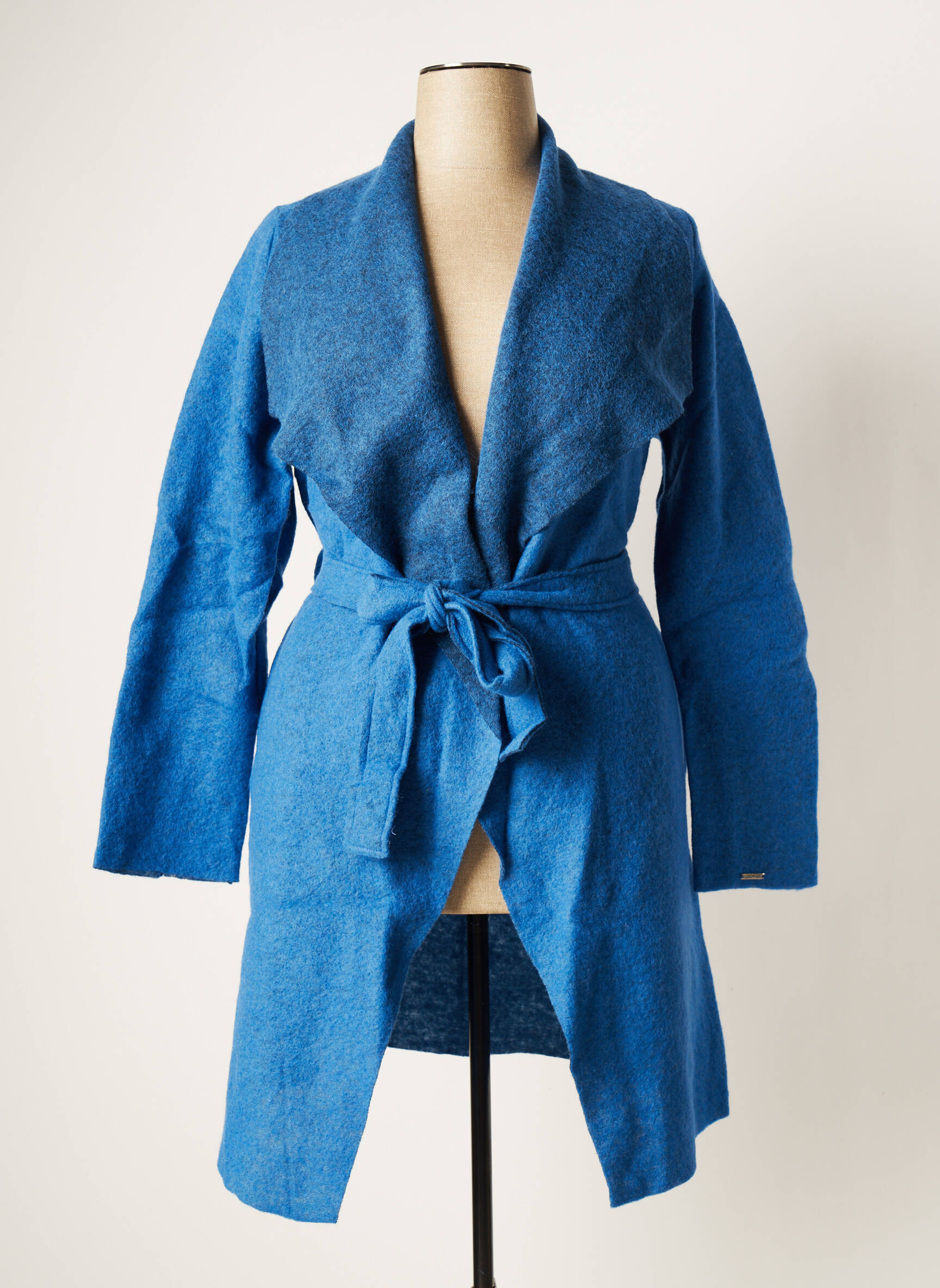 Maloka Manteaux Longs Femme couleur bleu