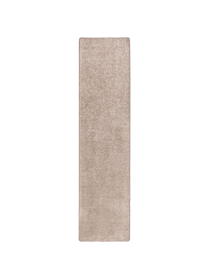 Snapstyle Hochflor Velours Teppich Läufer Mona in Taupe günstig kaufen