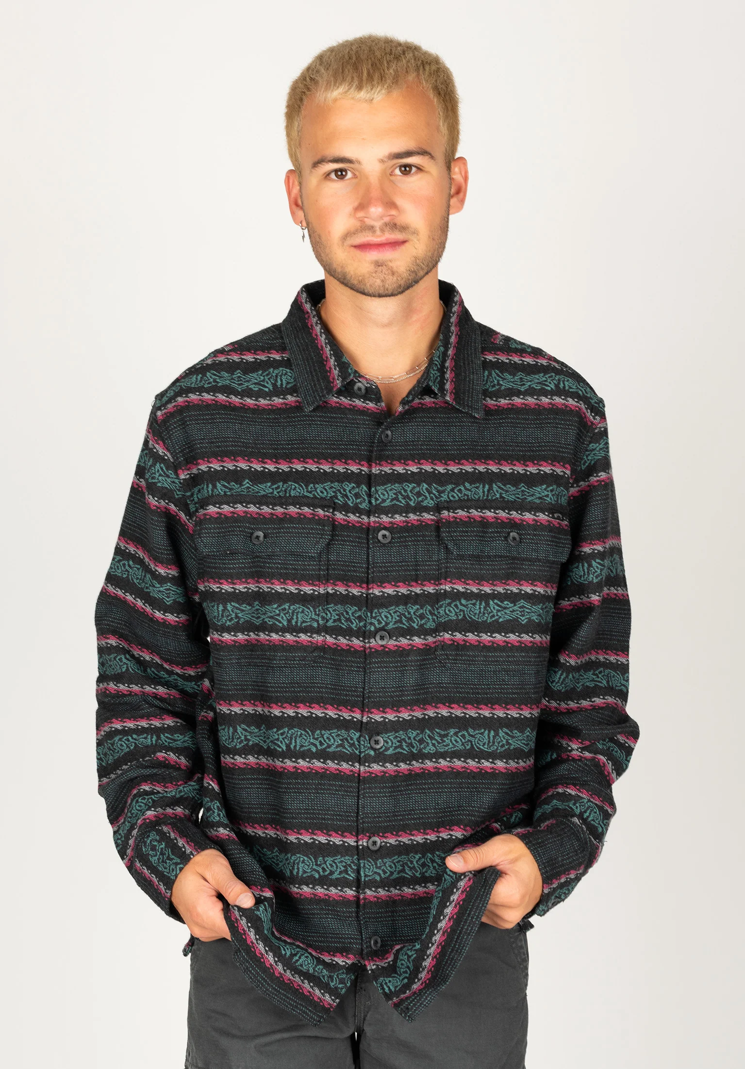 Offshore Jacquard Flannel