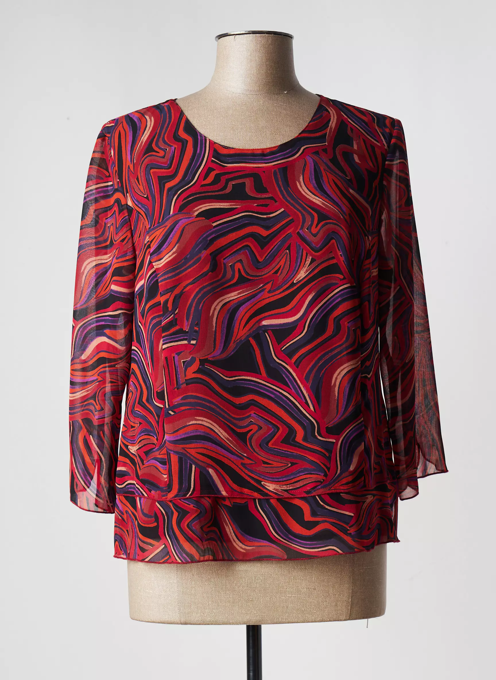Gevana Blouses Femme couleur rouge