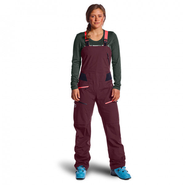 Ortovox - Women's 3L Deep Shell Bib Pants - Skihose