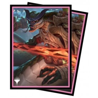 UP - Standard Sleeves for Magic: The Gathering - Kamigawa Neon Dynasty B (100)