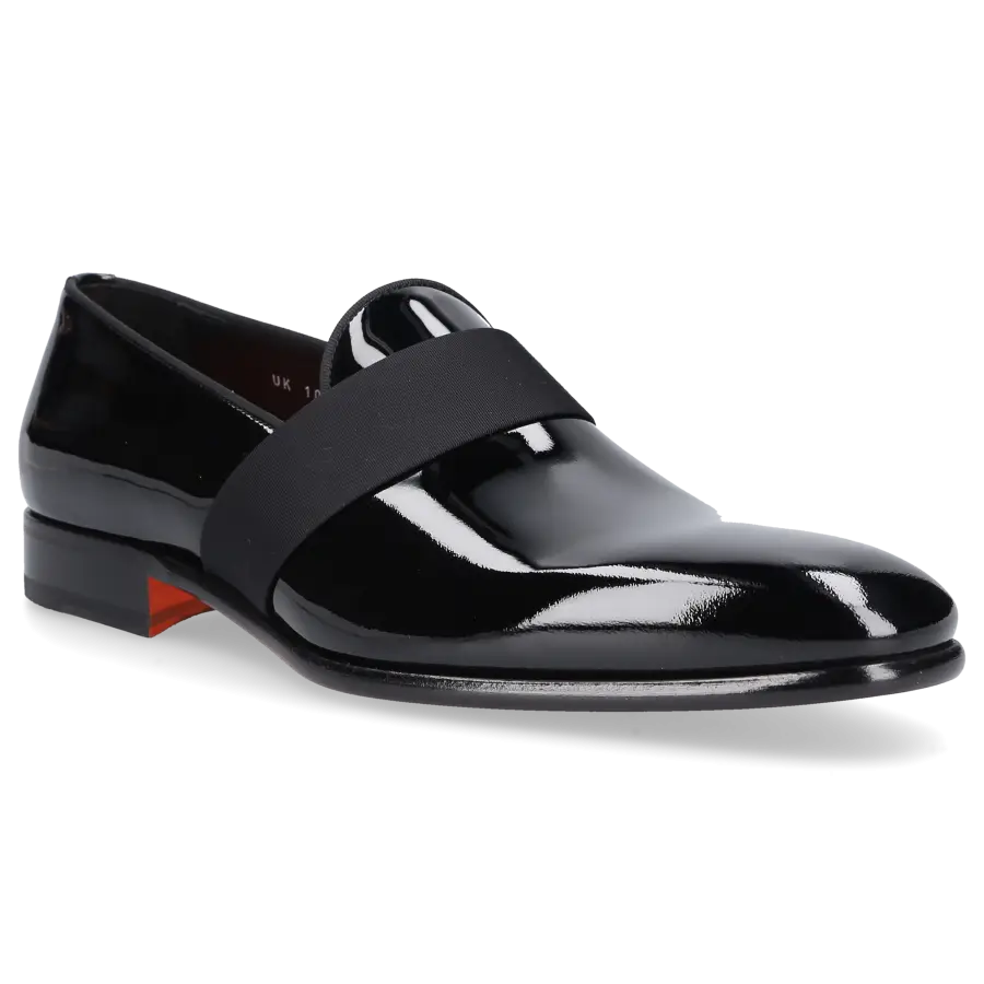 Santoni - Loafer MCNM15 Lackleder - schwarz