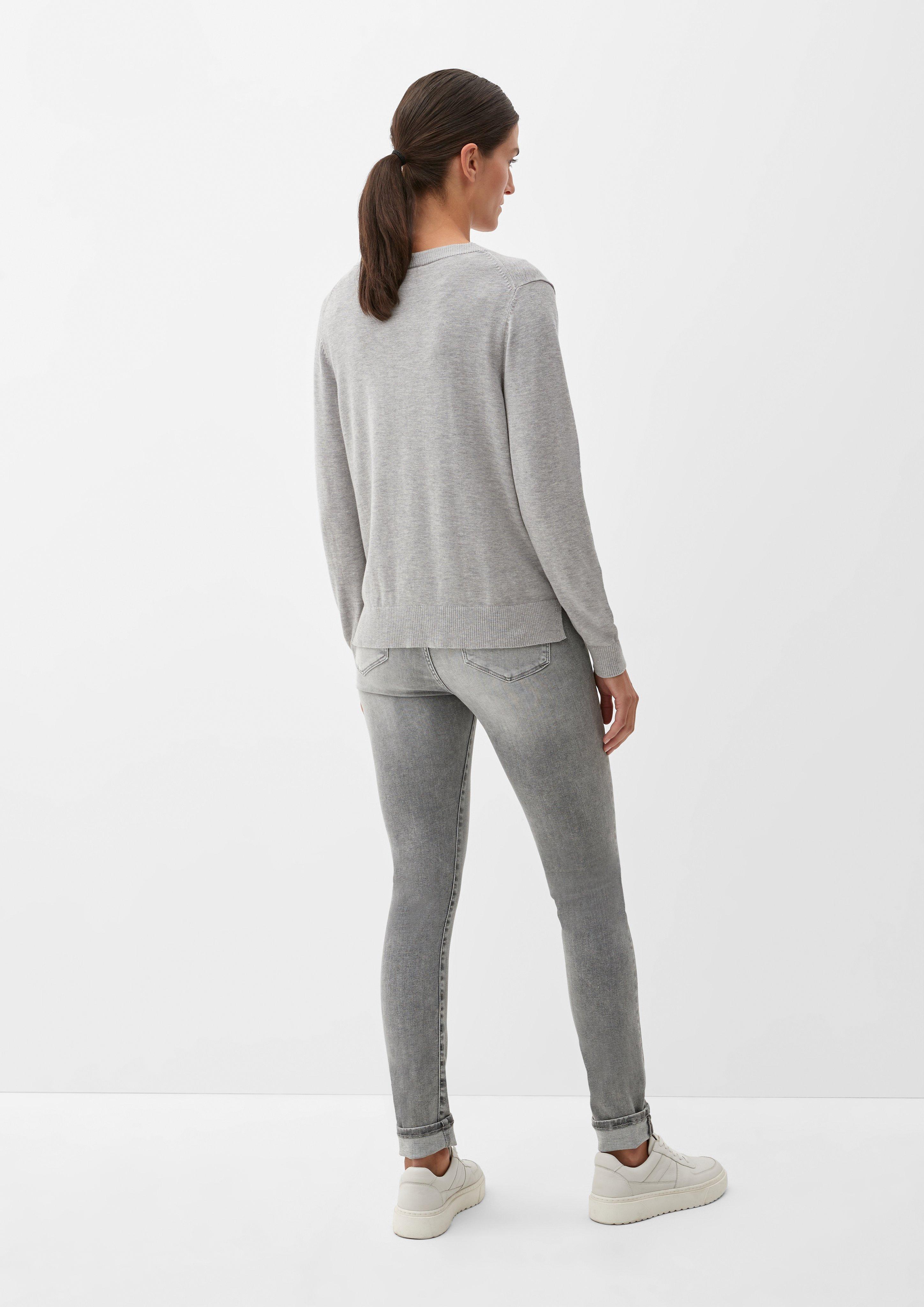 Feinstrickpullover aus Viskosemix  2118888-9400