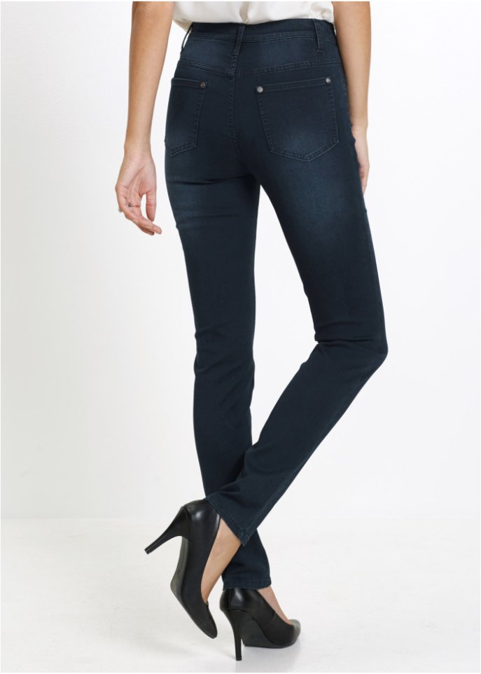 Jeans mit bequemem Bund