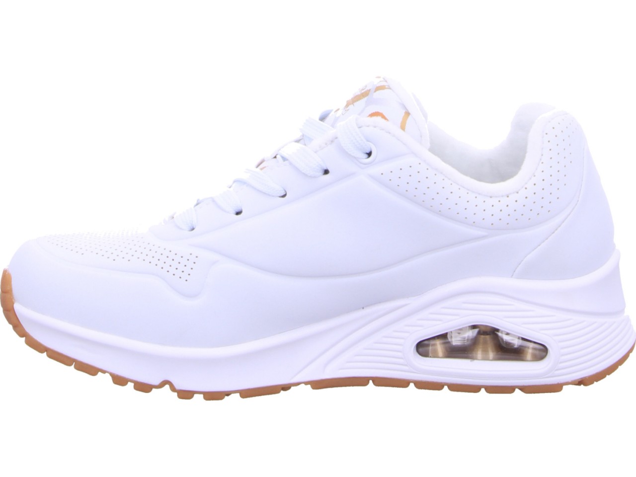 SKECHERS Freizeit Schnürer weiss