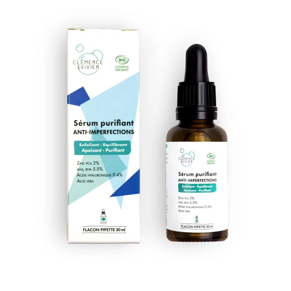 Clémence & Vivien Zuiverend serum tegen puistjes