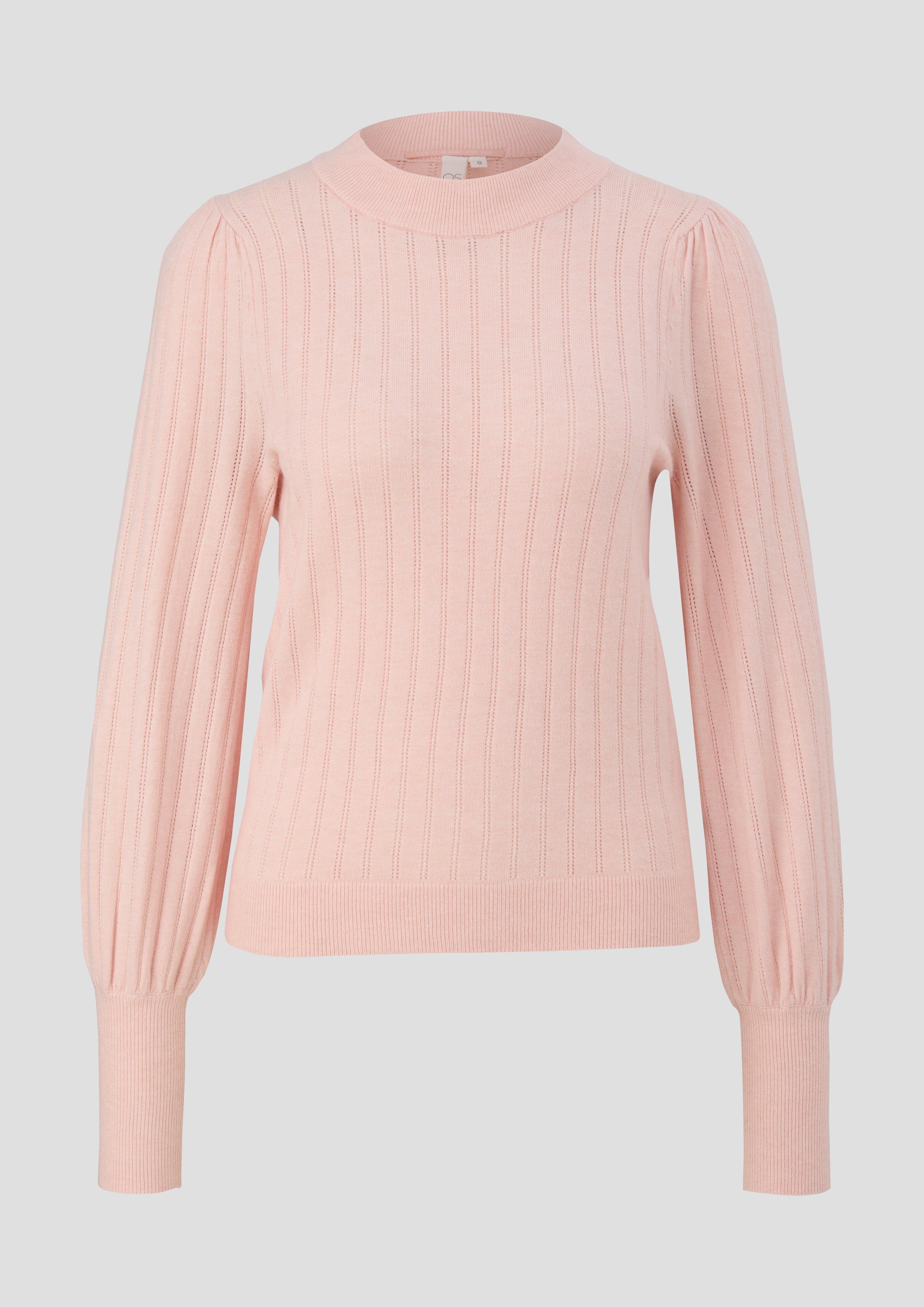 Strickpullover mit Ajourmuster  2137874-2013