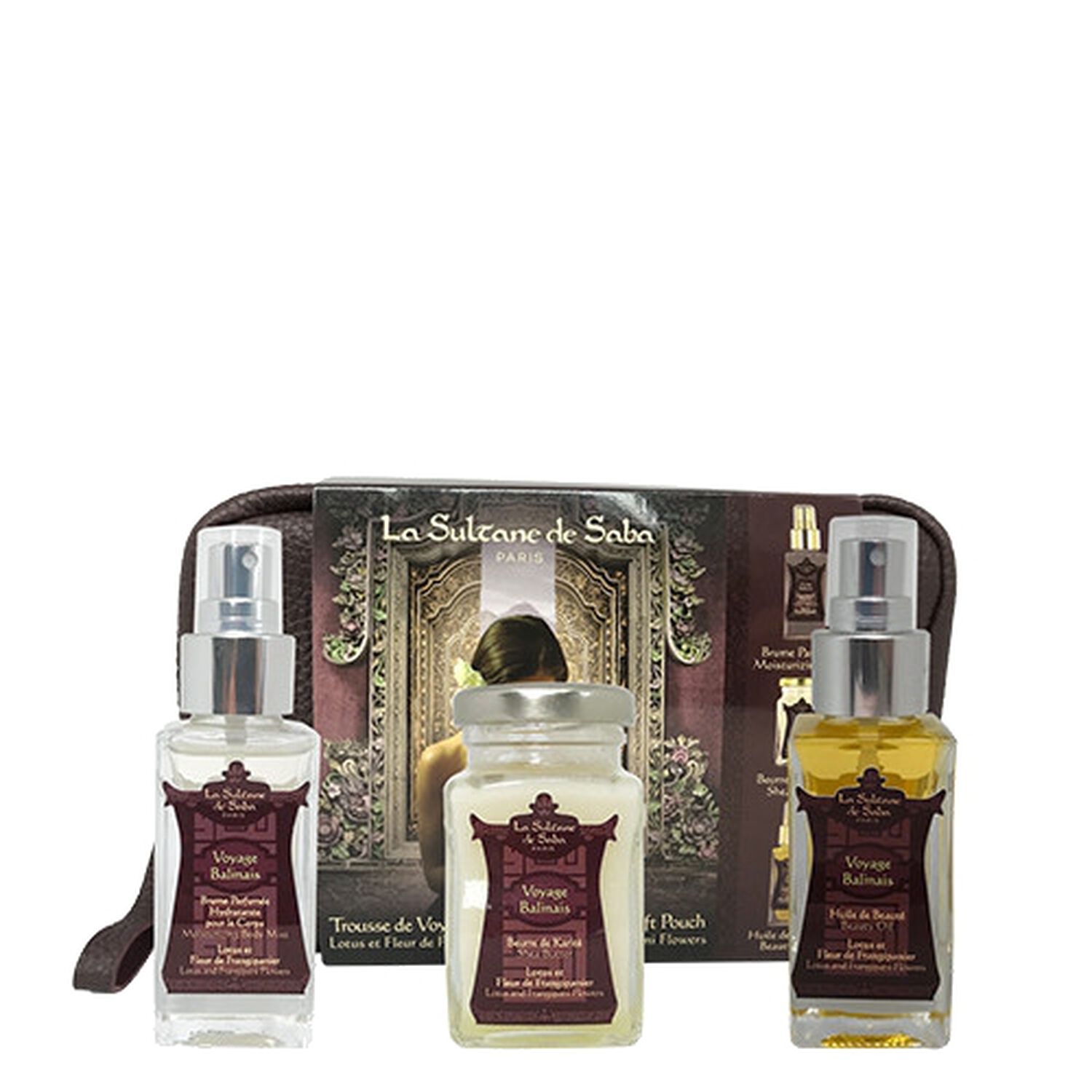 La Sultane de Saba de Voyage Balinais Trousse Rituel Beauté