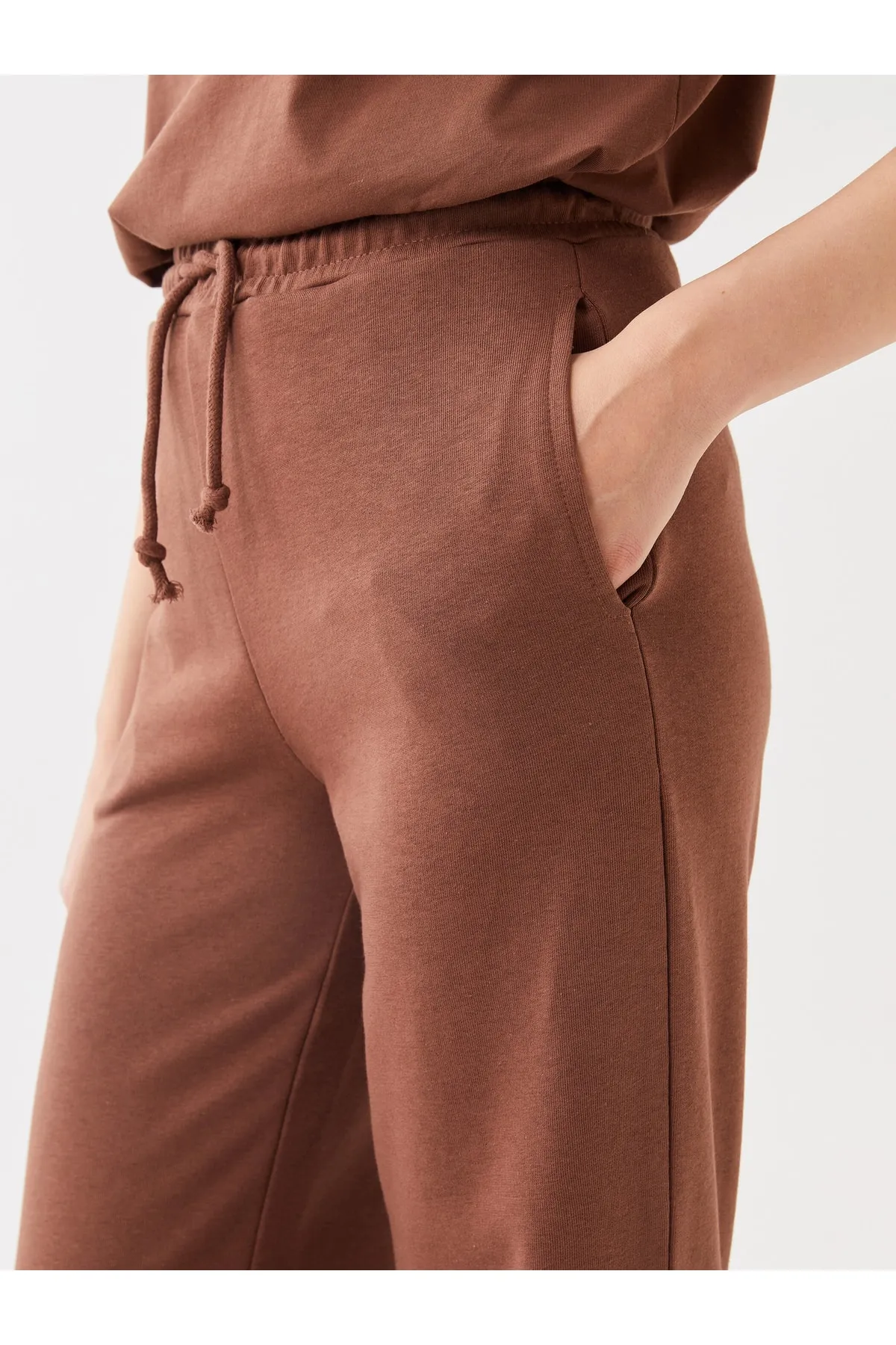 LC Waikiki  Jogginghose - Braun - Wide Leg