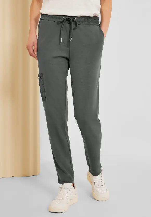 CECIL Casual Fit Jerseyhose