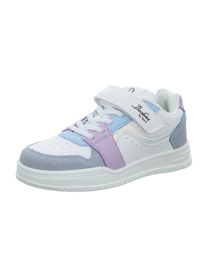 Dockers by Gerli Sportliche Schnürschuhe in Weiß günstig kaufen