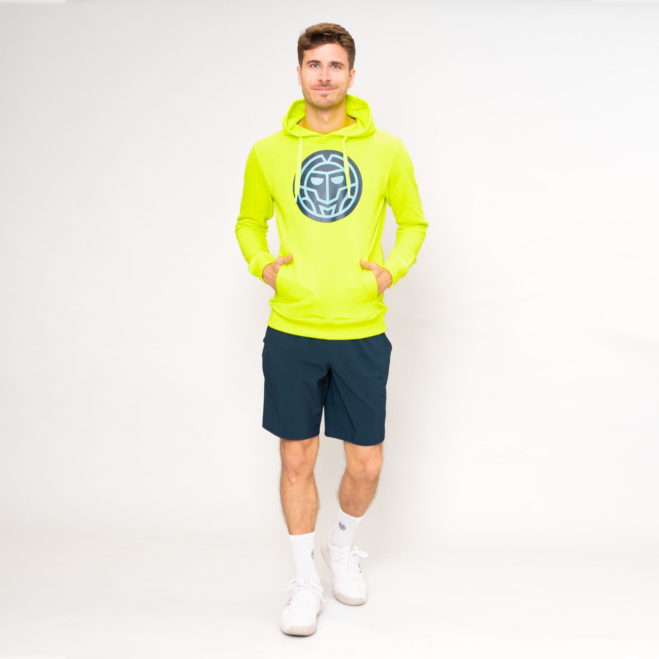 Grafic Illumination Chill Hoody Herren - Neongelb
