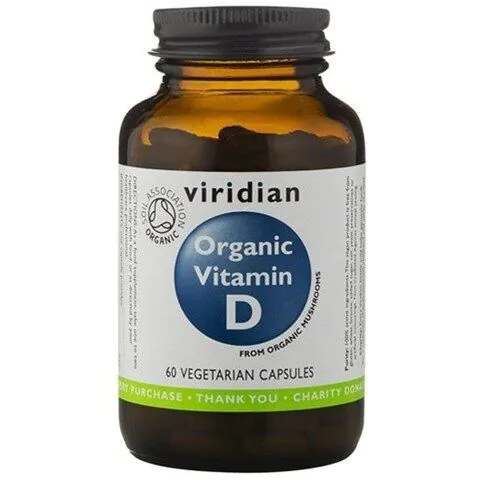 Viridian organske kapsule vitamina D