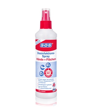SOS Desinfektions-Spray Hände + Flächen Händedesinfektionsmittel-250 ml